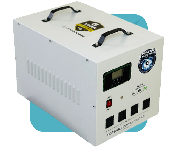 Power Master Portable Solar Generator